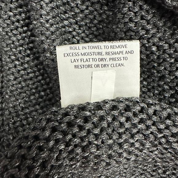 Eileen Fisher Womens Pullover Sweater Size S Charcoal Gray Minimalist Scandi - Picture 5 of 8